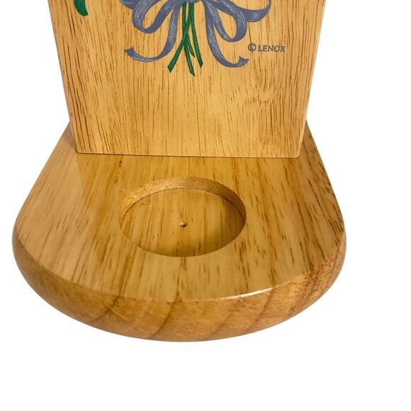 Lenox Summer Terrace Wooden Wood Napkin Holder Table Kitchen Dining - Picture 4 of 8